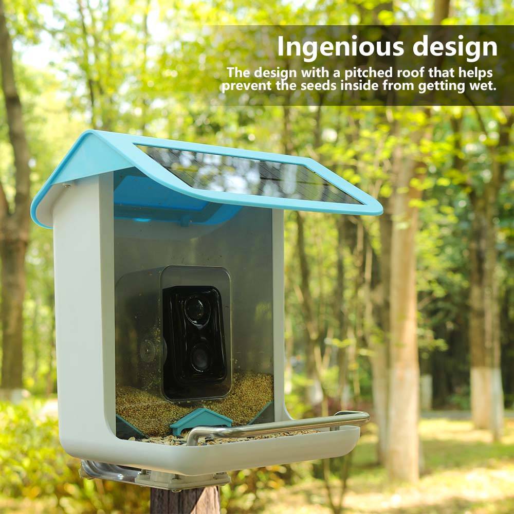 Outdoor Wildlife Wifi Camera C - Smart Bird Feeder Camera reseña y precio