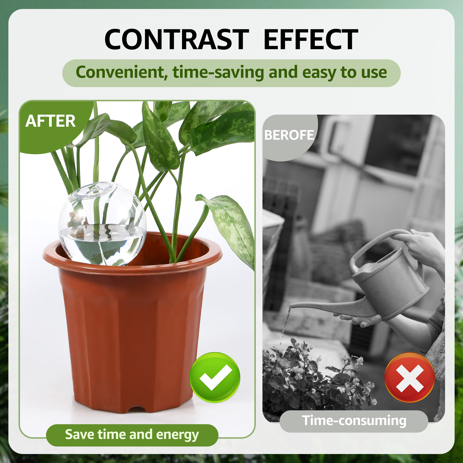 2/4Pcs 500ML Automatic Drip Ir - Smart Garden Tower reseña y precio