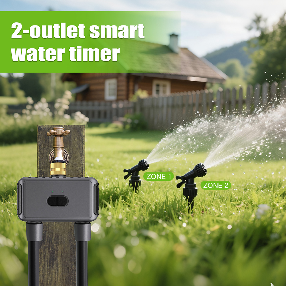 Wifi Automatic Water Timer Dua - Smart Garden Irrigation reseña y precio