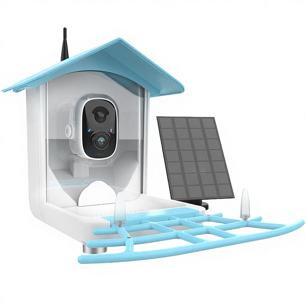 Smart Solar-Powered Pet Feeder - Smart Bird Feeder Camera reseña y precio