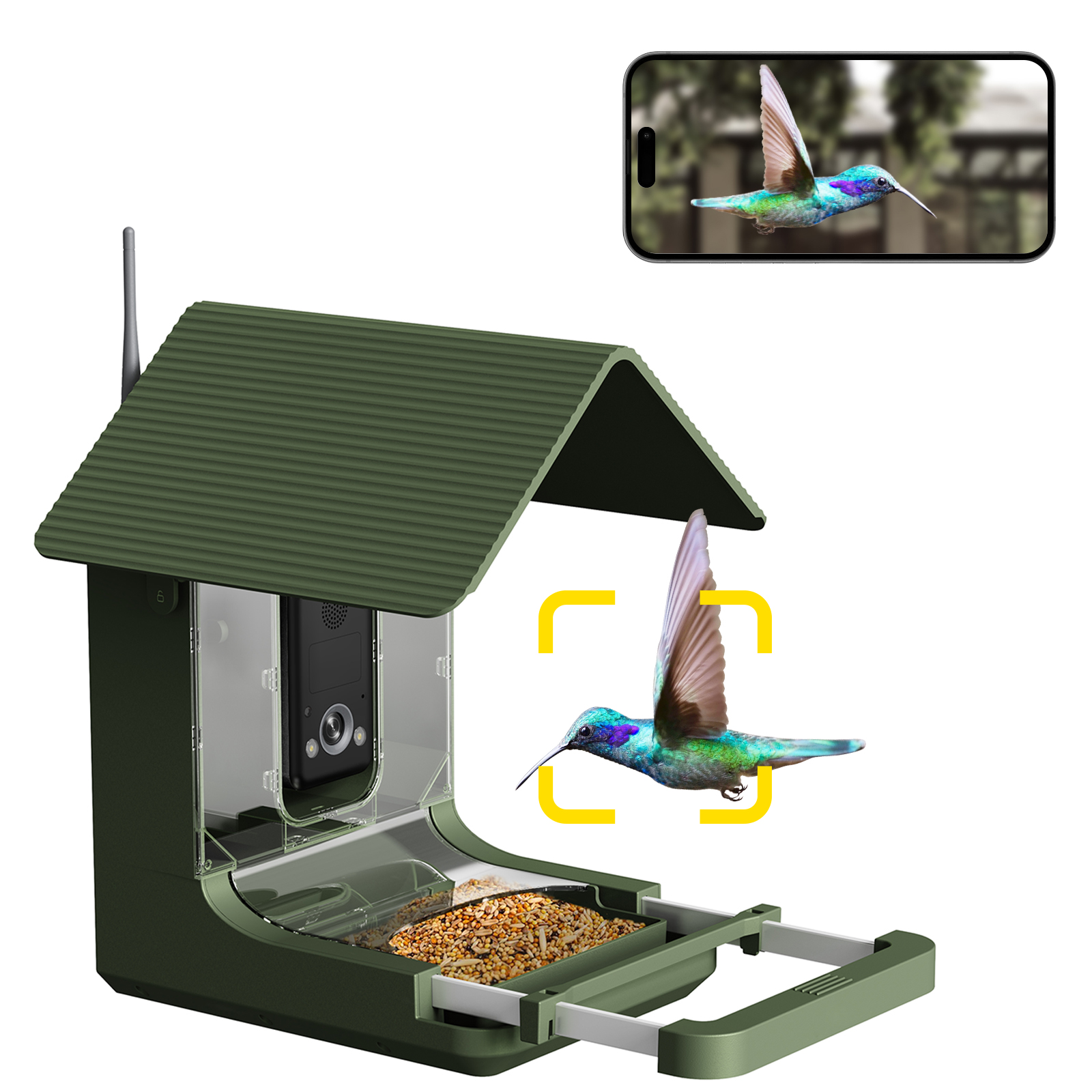 Willfine 0.4S Trigger Speed AI - Smart Bird Feeder Camera reseña y precio