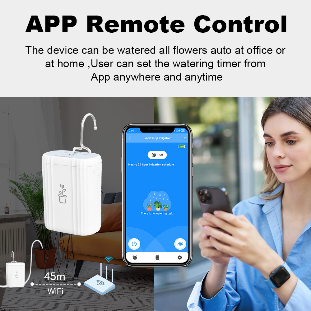 WiFi Smart Drip Irrigation Aut - Smart Garden Tower reseña y precio