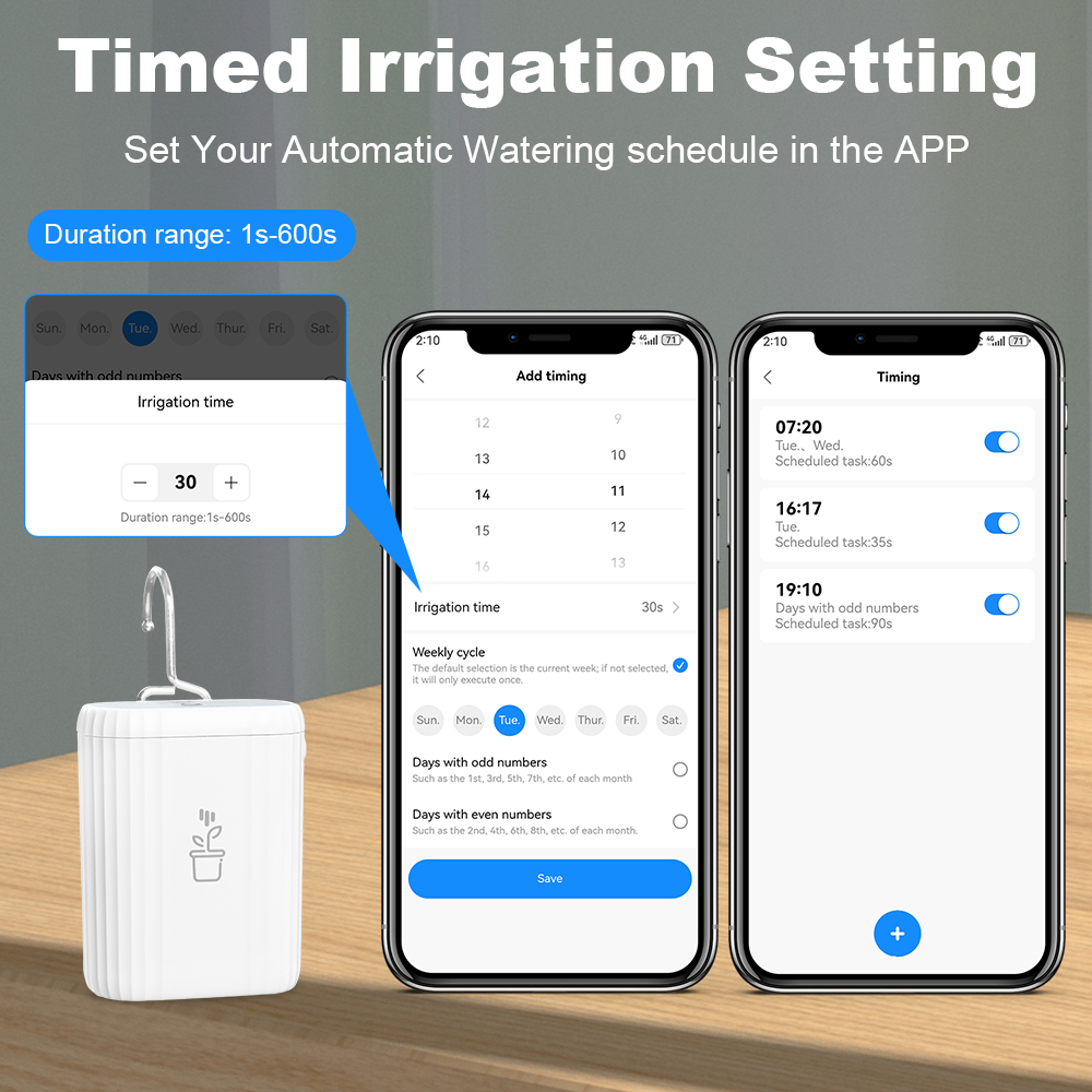 WiFi Smart Drip Irrigation Aut - Smart Garden Tower reseña y precio