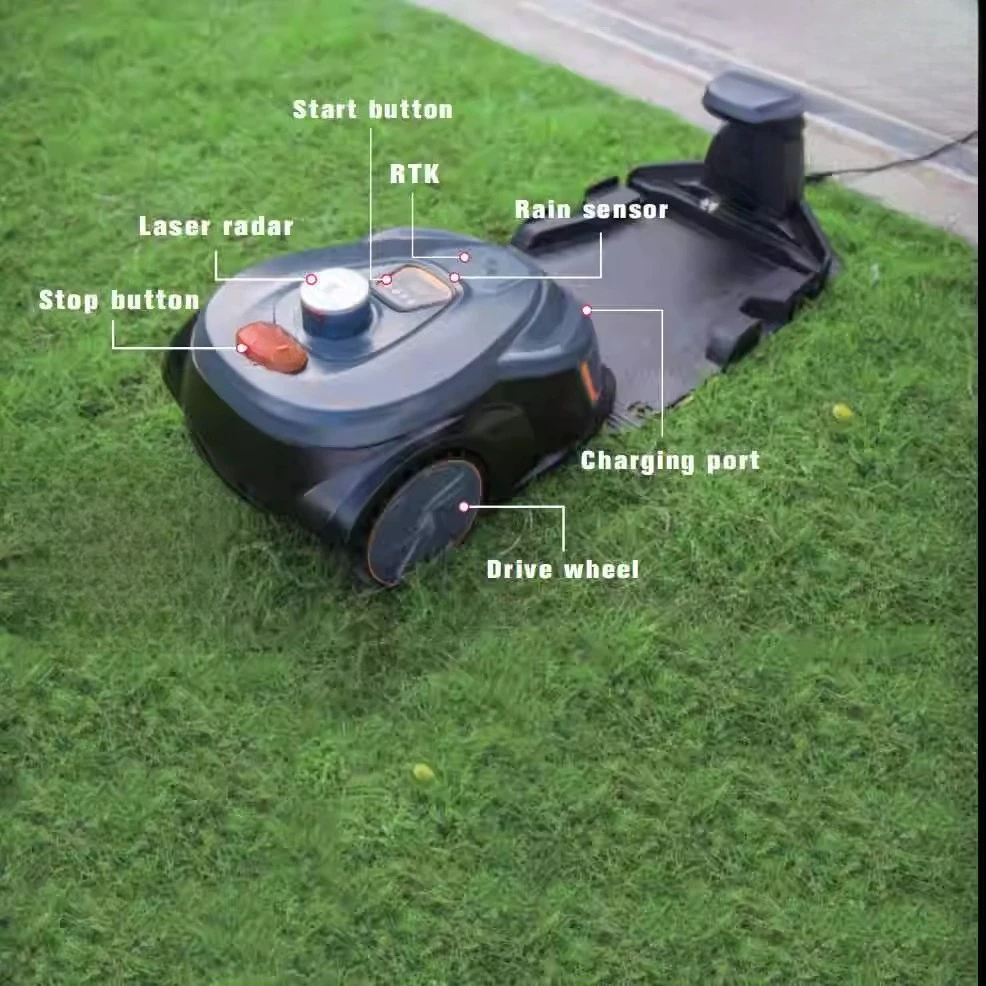 Smart Wireless Robot Lawn Mowe - Smart Garden Weed reseña y precio