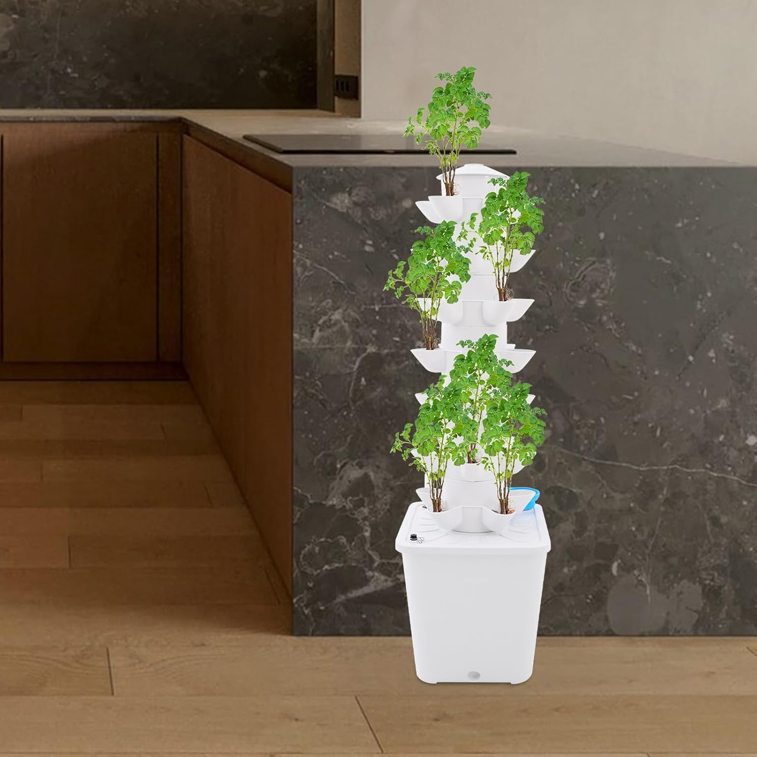 Vertical Hydroponic Growing Sy - Smart Garden Tower reseña y precio