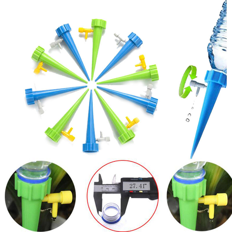 6/12pcs Adjustable Drip Irriga - Smart Garden Tower reseña y precio