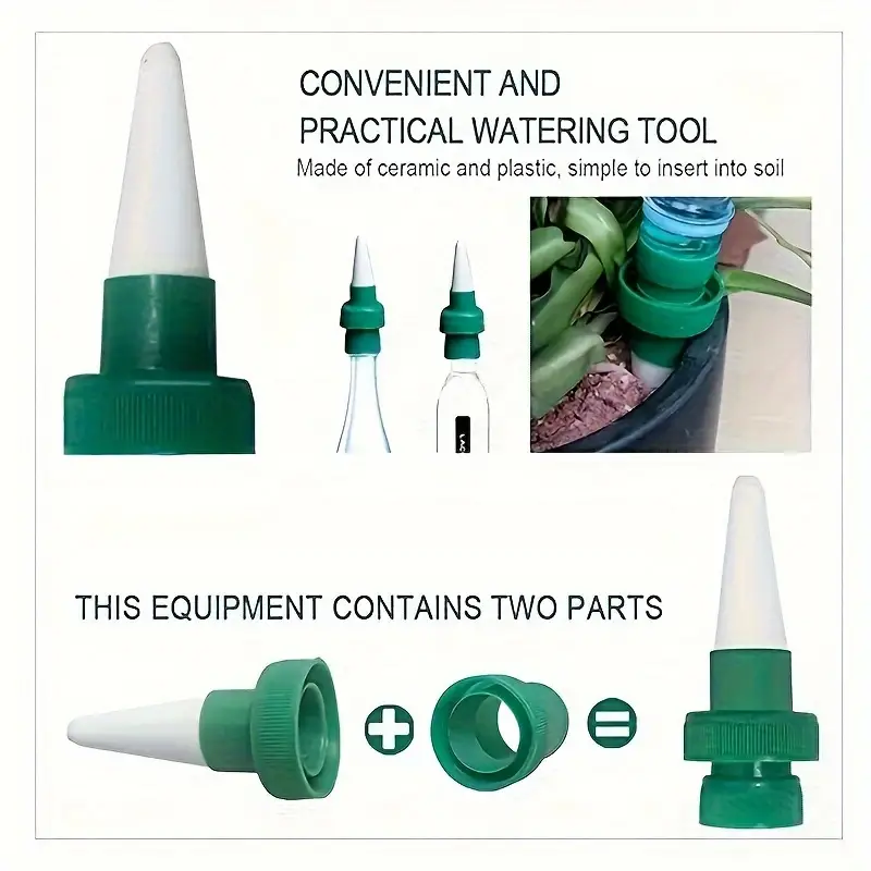 4Pcs Automatic Plant Drip Irri - Smart Garden Tower reseña y precio