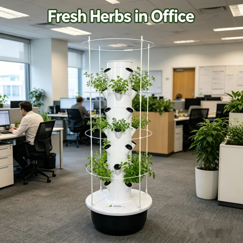 Smart Vertical Hydroponic Towe - Smart Garden Tower reseña y precio