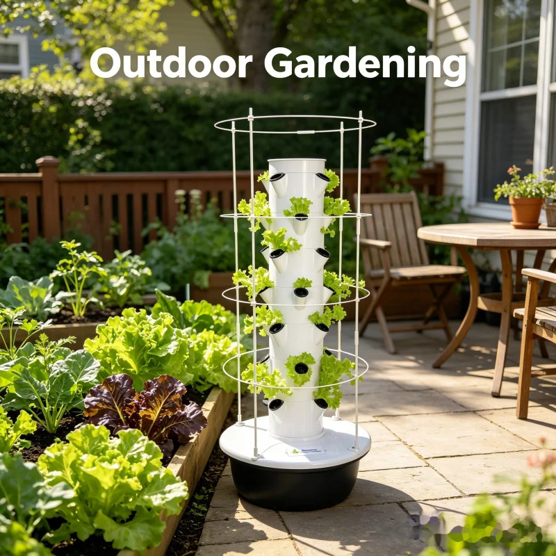 Smart Vertical Hydroponic Towe - Smart Garden Tower reseña y precio