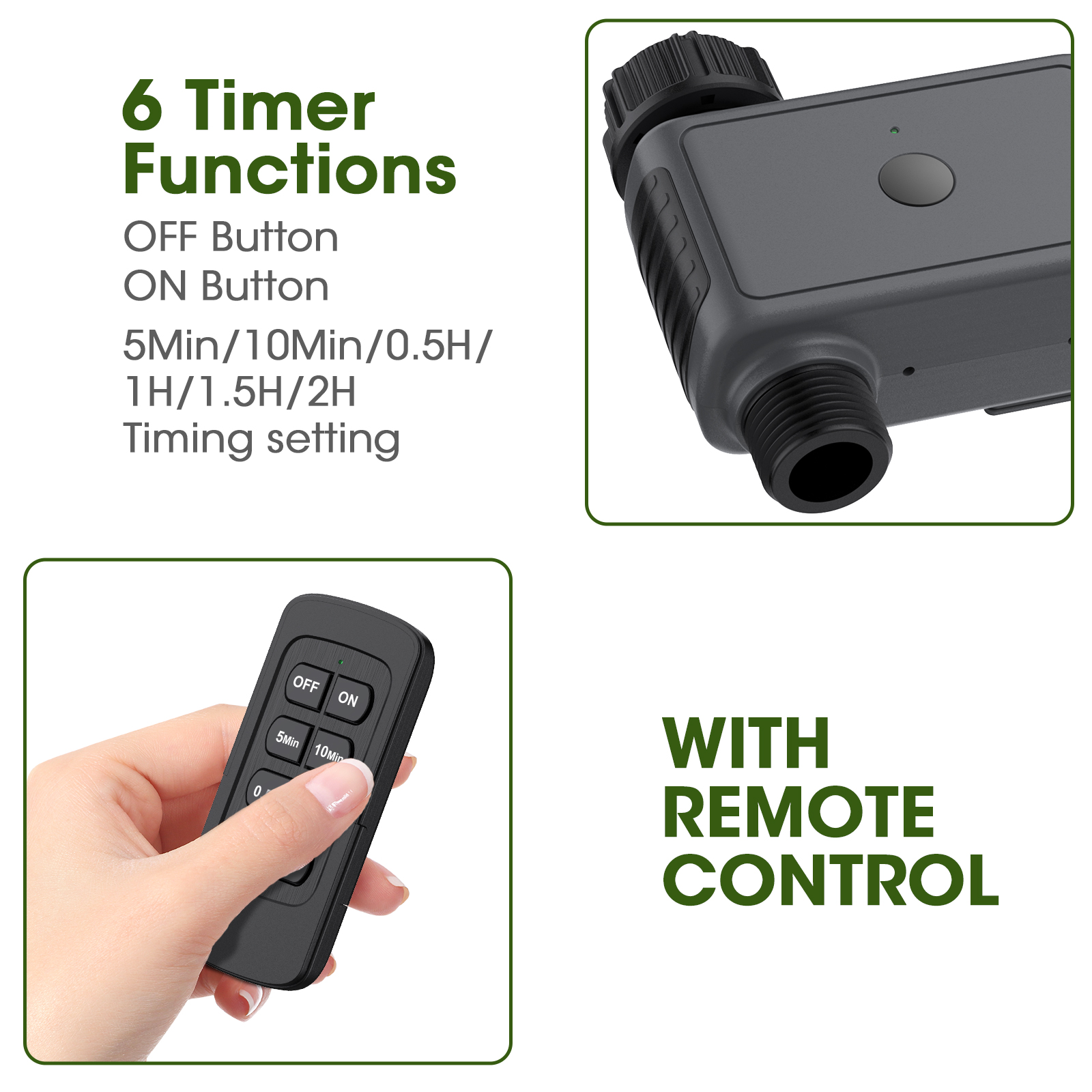 Smart Garden Watering Timer Wi - Smart Garden Irrigation reseña y precio