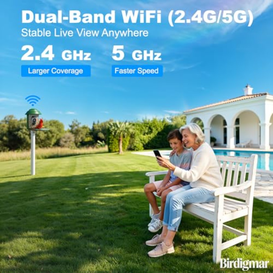 Bird Feeder with Camera for Ou - Smart Bird Feeder Camera reseña y precio