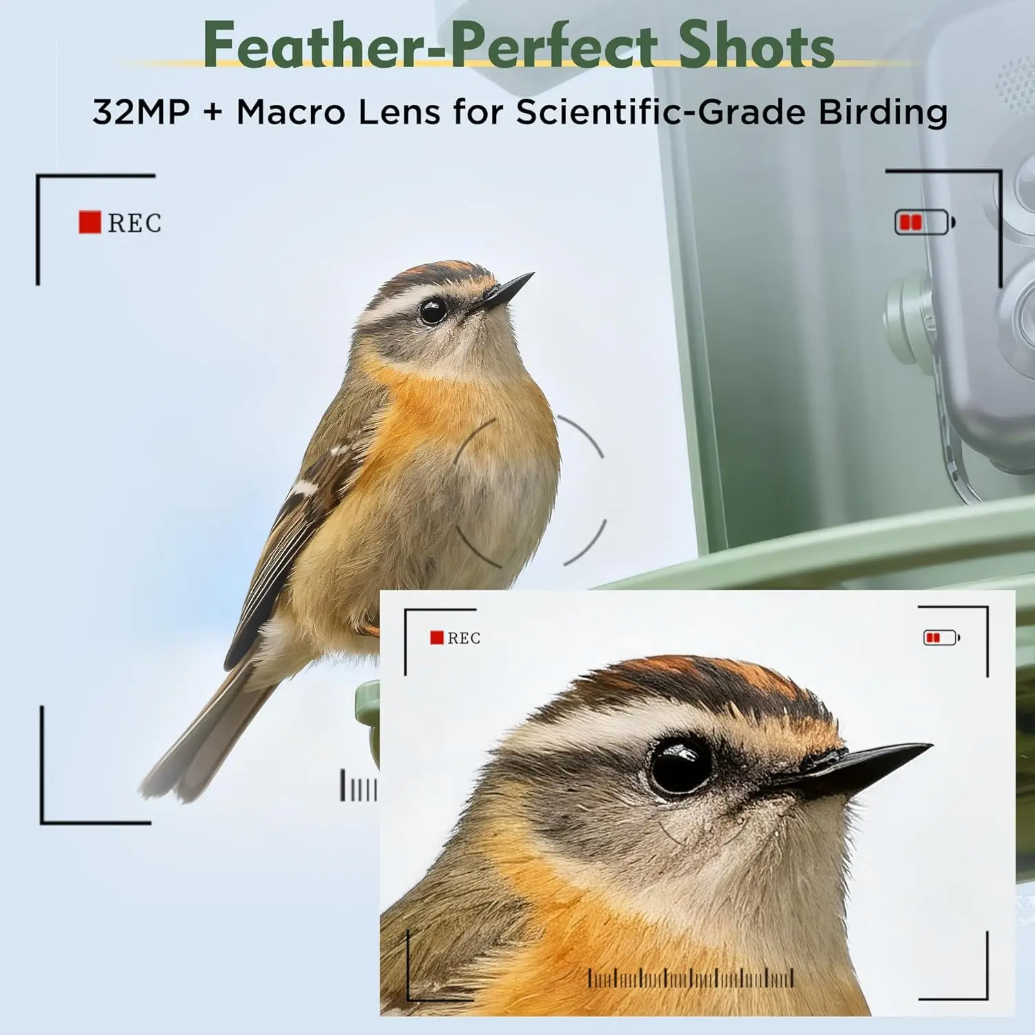 Solar Powered Smart Bird Feede - Smart Bird Feeder Camera reseña y precio