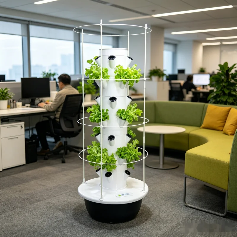 Spacetree 5 Layer Vertical Hyd - Smart Garden Tower reseña y precio