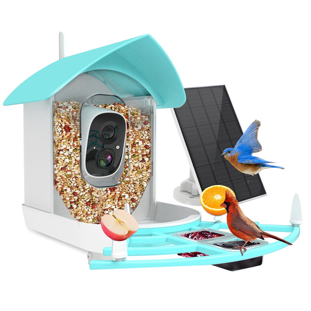 Wireless Automatic Pet Feeder  - Smart Bird Feeder Camera reseña y precio
