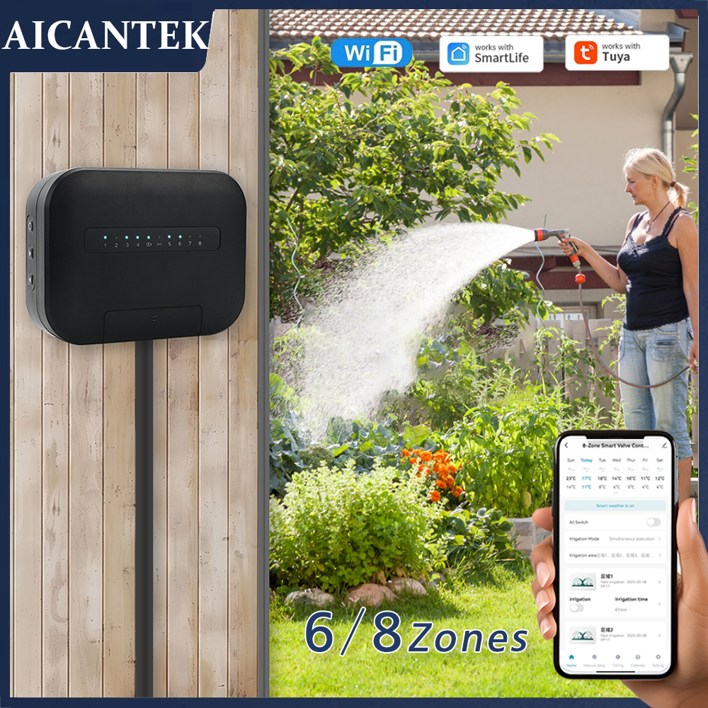8 Zones Wifi Tuya Smart Garden - Smart Garden Tower reseña y precio