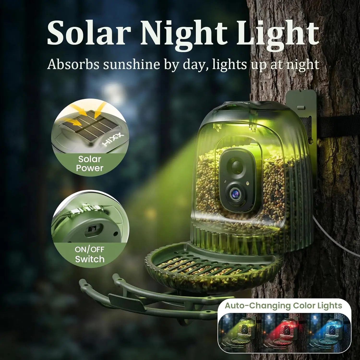 Smart Bird Feeder 4MP Camera A - Smart Bird Feeder Camera reseña y precio