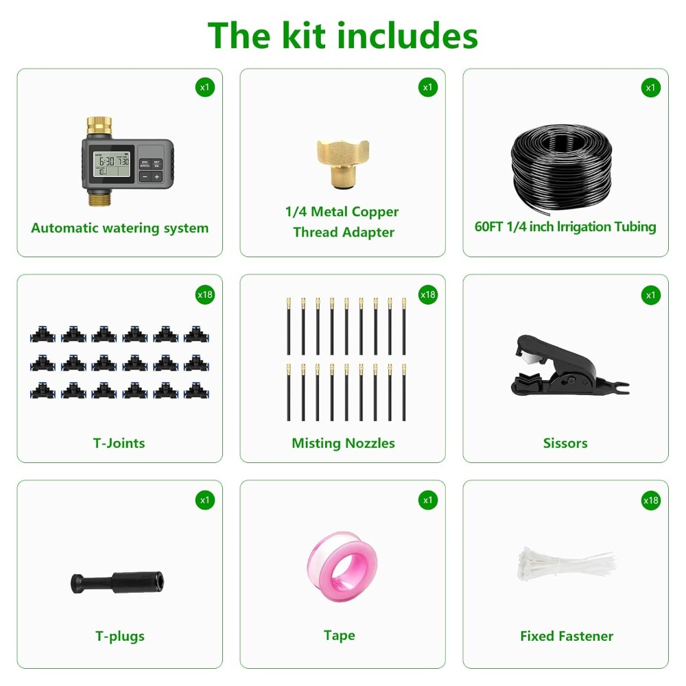 Smart Drip Irrigation System 6 - Smart Garden Irrigation reseña y precio