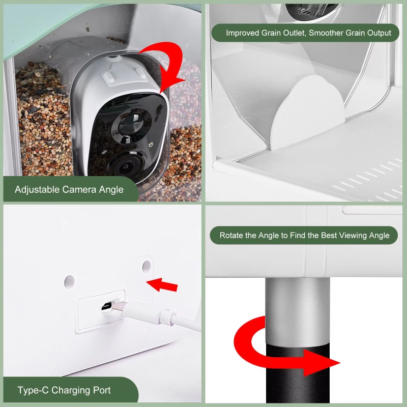 Smart Bird Feeder Night Vision - Smart Bird Feeder Camera reseña y precio