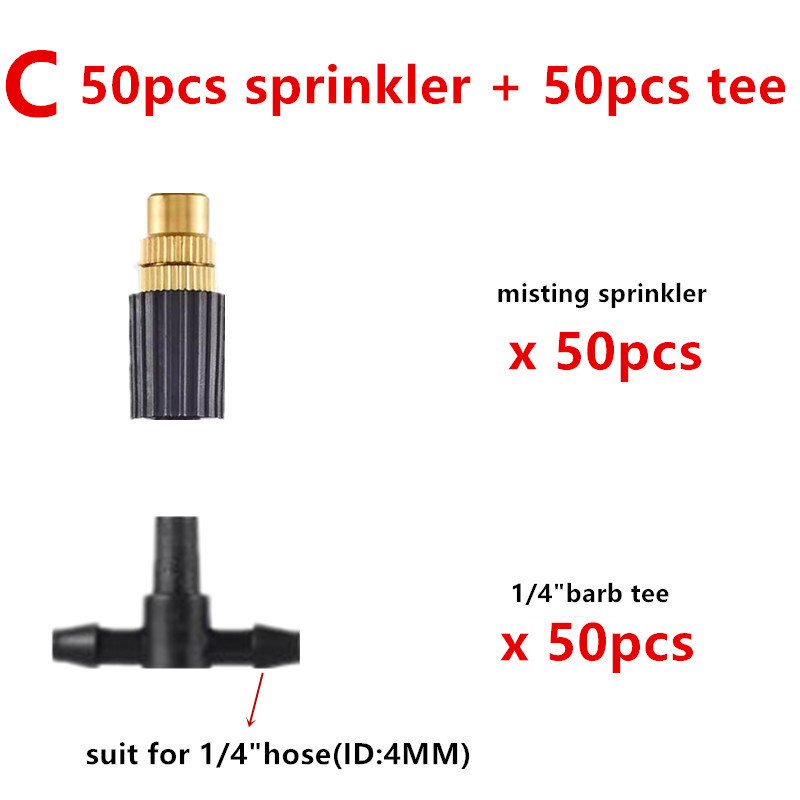 50pcs Garden Sprinkler Device  - Smart Garden Irrigation reseña y precio