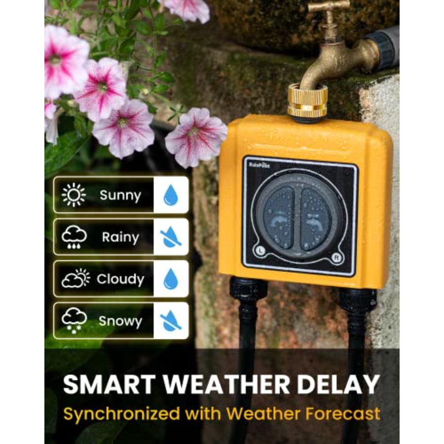 Garden WiFi Hose Timer: ABS Pl - Smart Garden Irrigation reseña y precio